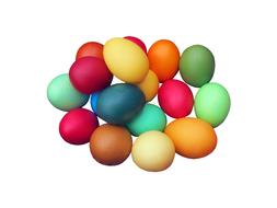 Easter Eggs Colorful Color