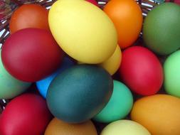 Easter Eggs Basket