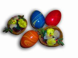 Easter Eggs Colorful Chicks
