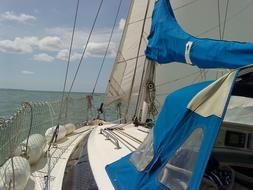 Sailing Brittany France