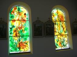 Glass Window Artist Bernard
