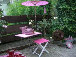 Garden Furniture Pink