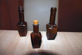 Glass Brown Bottles