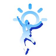 joy luck icon symbol shadow play