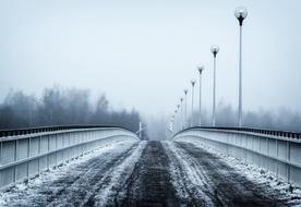 Finland Bridge Winter