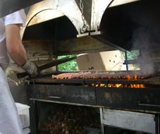 Sausages Grill Fire