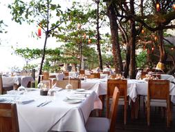 outdoor restaurant