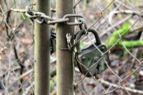 Padlock Castle Secure