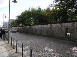 fragment of the Berlin Wall in Germany