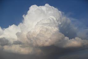 Sky Clouds White Wind