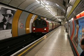 Subway Train Station