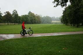 Bike Rain Park Kensington