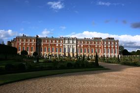 Palace Hampton Court England Blue