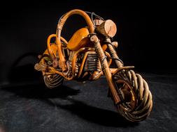 Wooden Motorcycle Wood