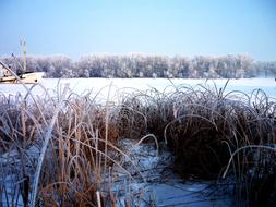 River In Winter The Islet