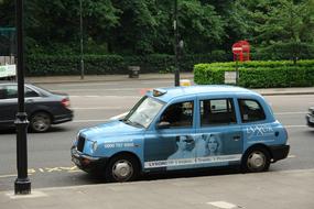 Taxi London Rain New