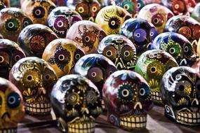 Sugar Skulls Culture Painting