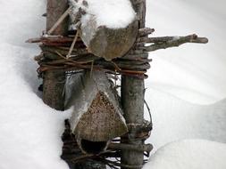 Hash Fence Pole