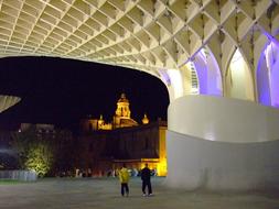 Main Square of Seville Spain