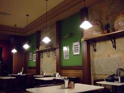 restaurant interior wooden