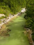 Steyrische Salza River Austria