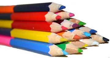 Colored Pencils Paint Colour