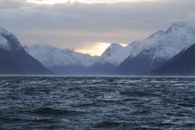 Storfjorden mountains