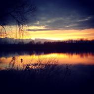 The romance of walking on the Vrbensky ponds