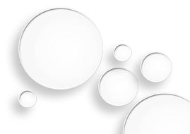 circle round button abstract