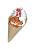 Soft Ice Cream Bag Schokoeis