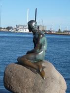 Mermaid Copenhagen Sculpture Fairy