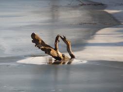 Konar River Ice