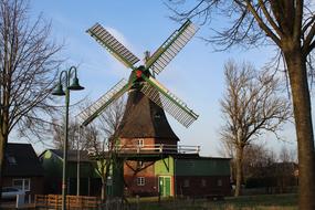 Windmill Mill God With Us