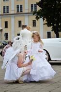 Beautiful Wedding Angel