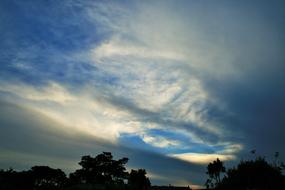 landscape of Sky Blue Clouds