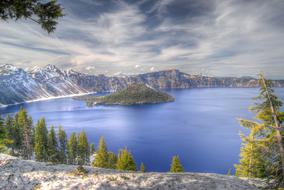 Crater Lake in Oregon National Park