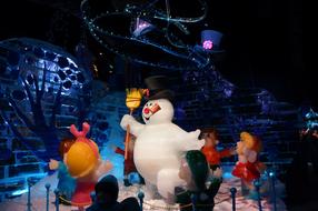 Ice Exhibit Gaylord Palms Hotel