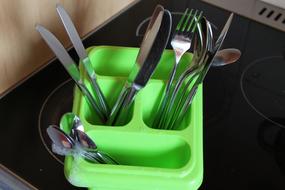 Cutlery Basket Washing