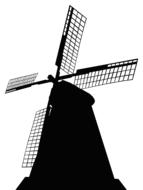 black windmill gabona
