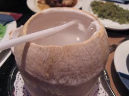 Open Coconut Juice