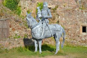 Sir Hugh Calveley Sculpture Knight