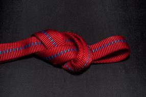 Eighth Node Knot Red Hose
