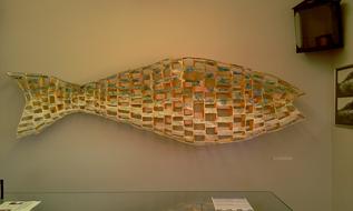 Exhibition Fish Model in museum