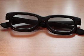 Glasses Black 3D