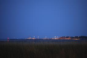 Night Port Wangerooge