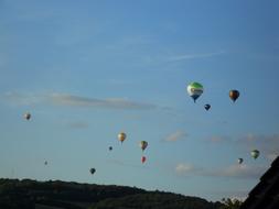 Hot Air Balloon Sky