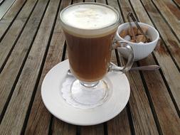 coffee drink in glass