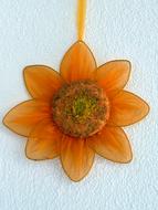 decoration of Orange Flower