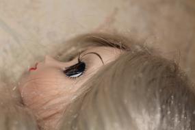 doll with white hair