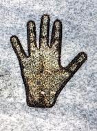 Hand Mosaic Stone art